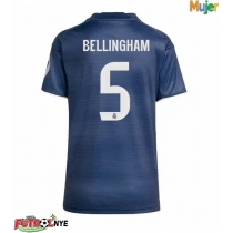 Camiseta Real Madrid Jude Bellingham #5 Visitante Equipación para mujer 2025-26 manga corta